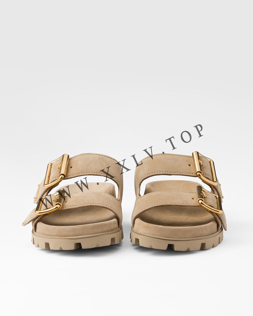 Suede strap slides - Image 3