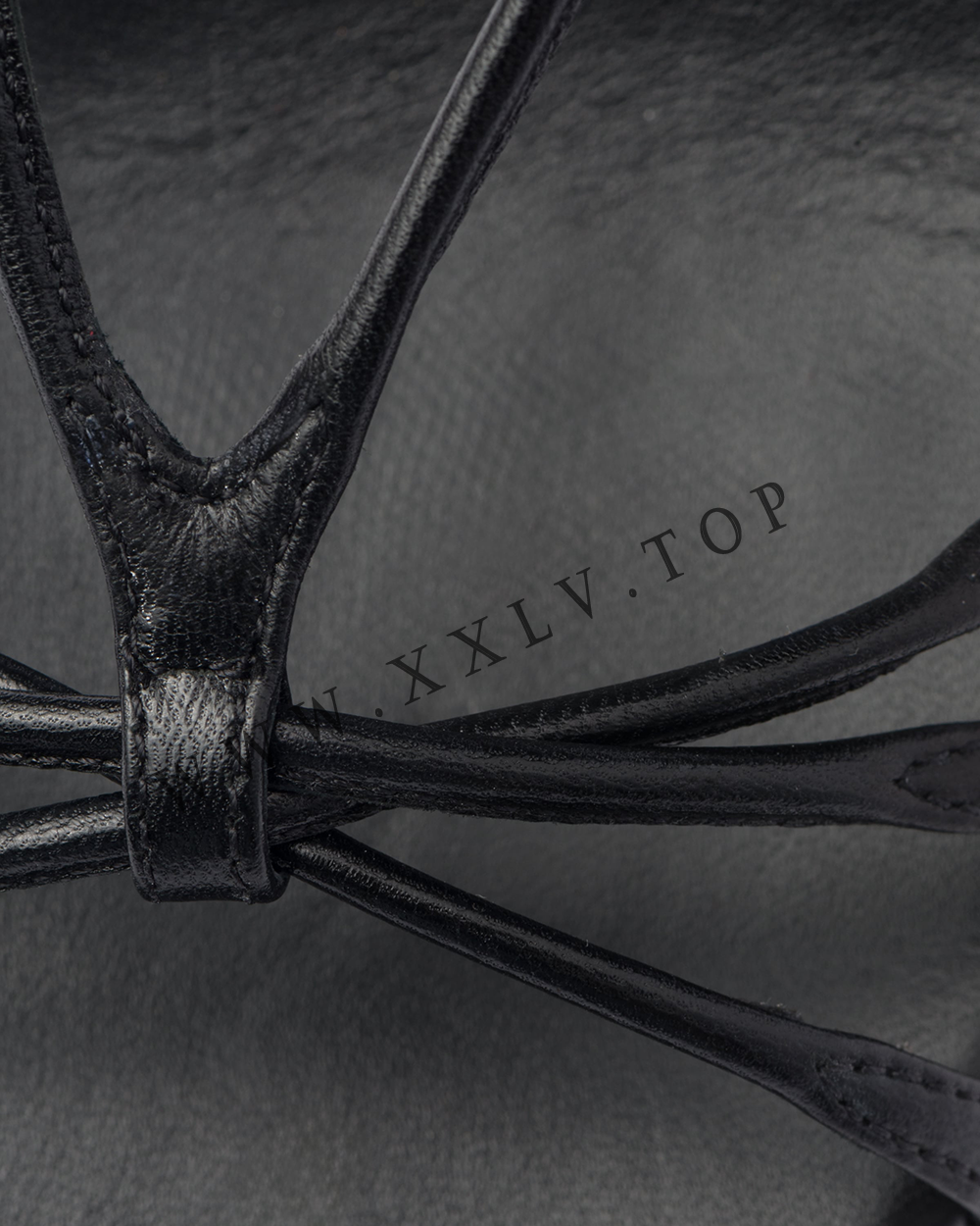 Heeled leather sandals - Image 3