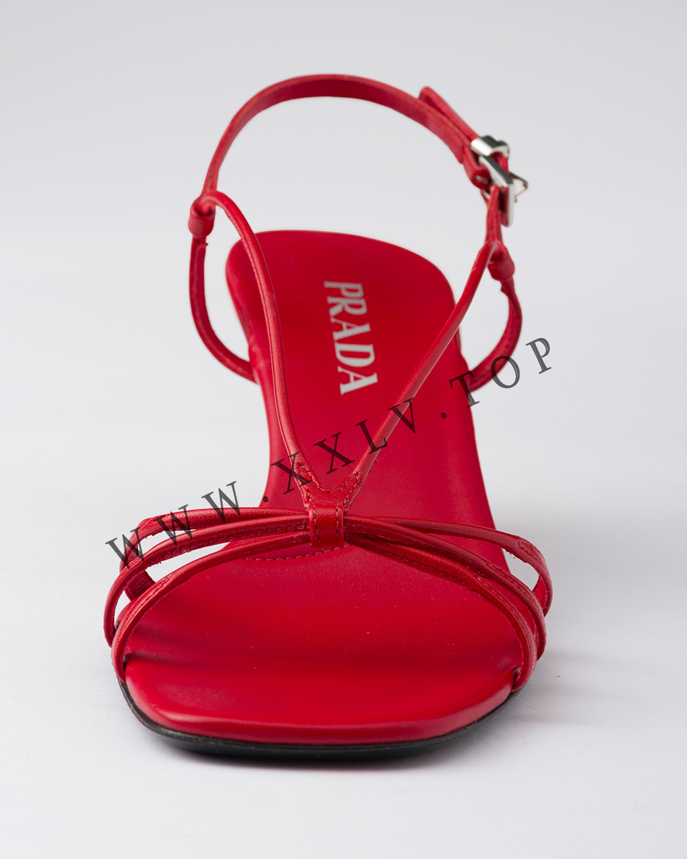 Heeled leather sandals - Image 2