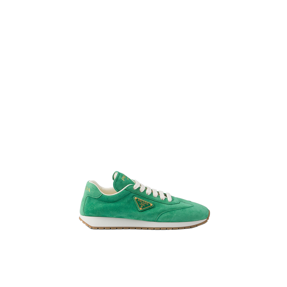 Suede sneakers