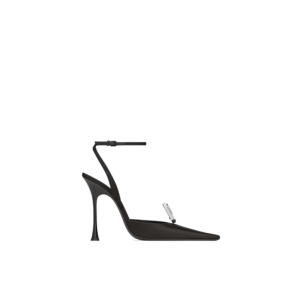 HARLOW pumps in satin crepe and crystals