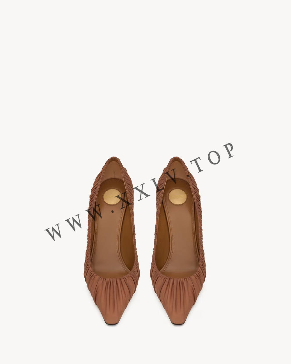 EMMANUELLE pumps in draped jersey - Image 3