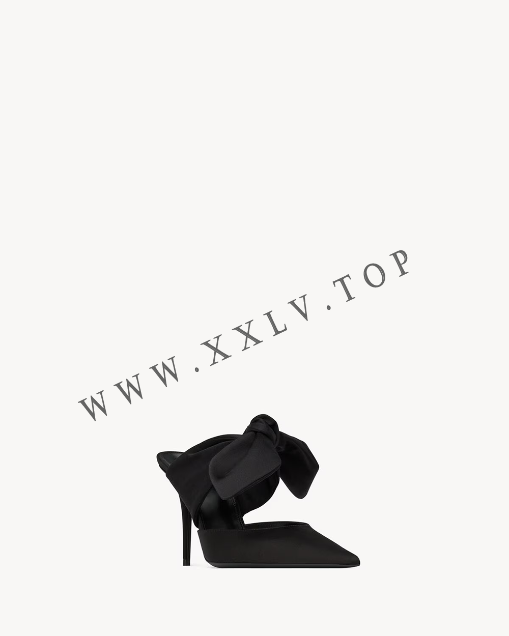 BARBARA mules in satin crepe - Image 2