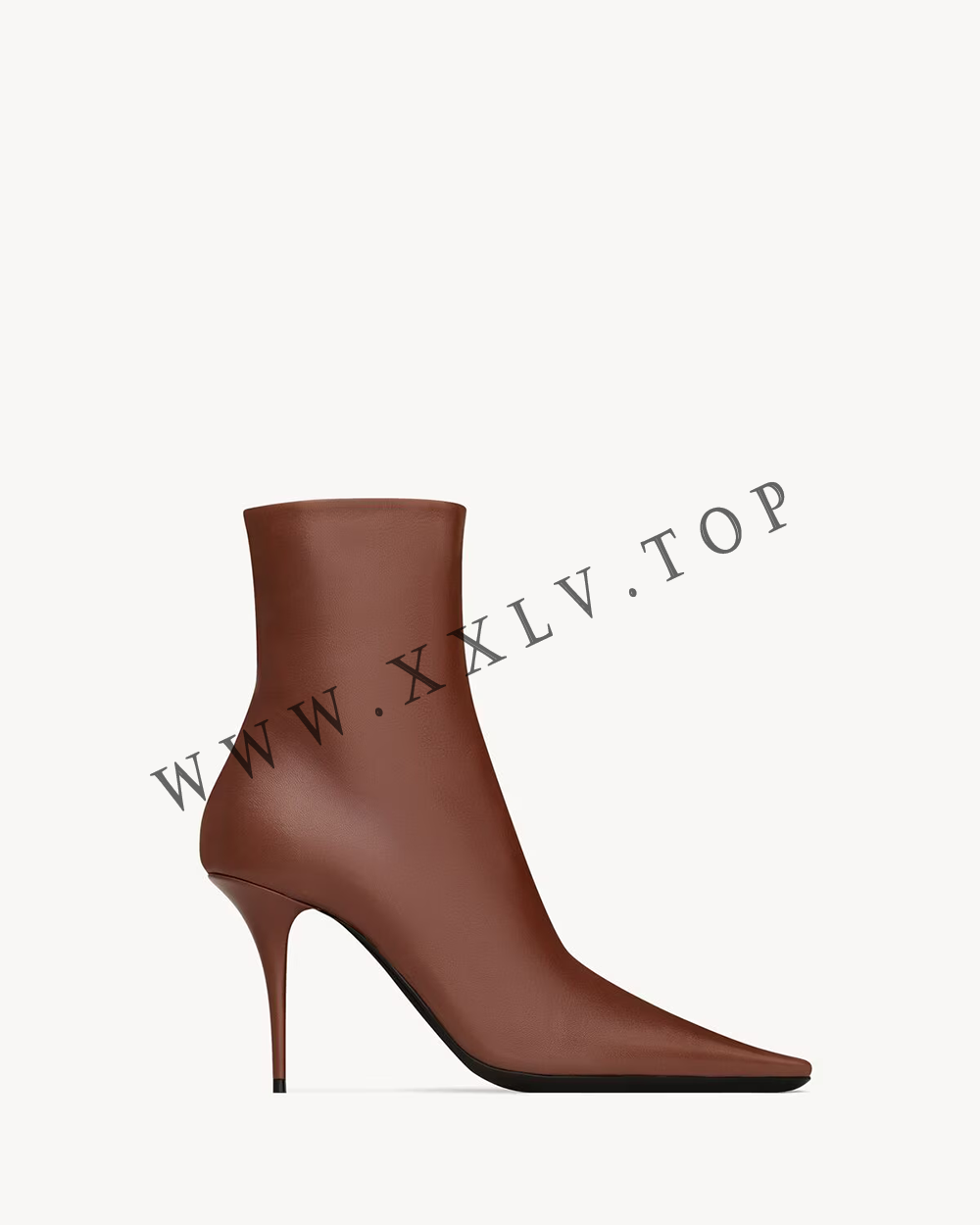 ASHLEY booties in smooth leather - Image 5