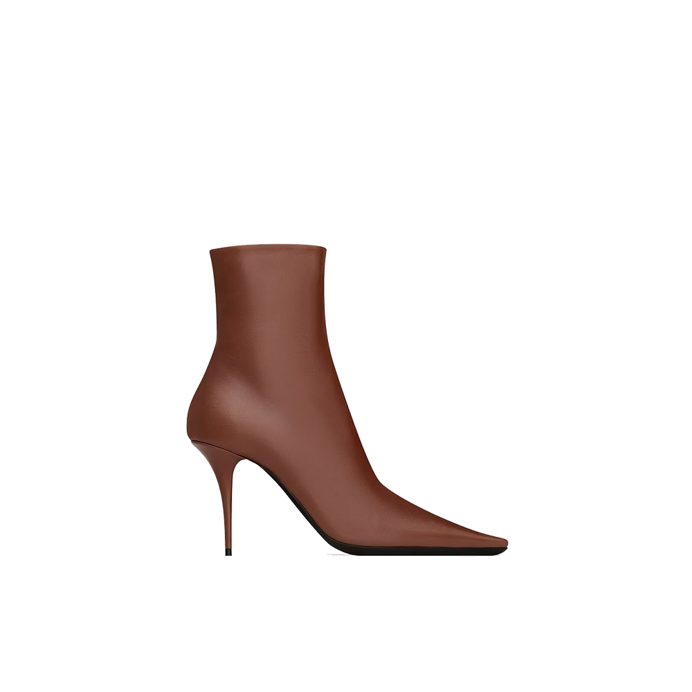 ASHLEY booties in smooth leather