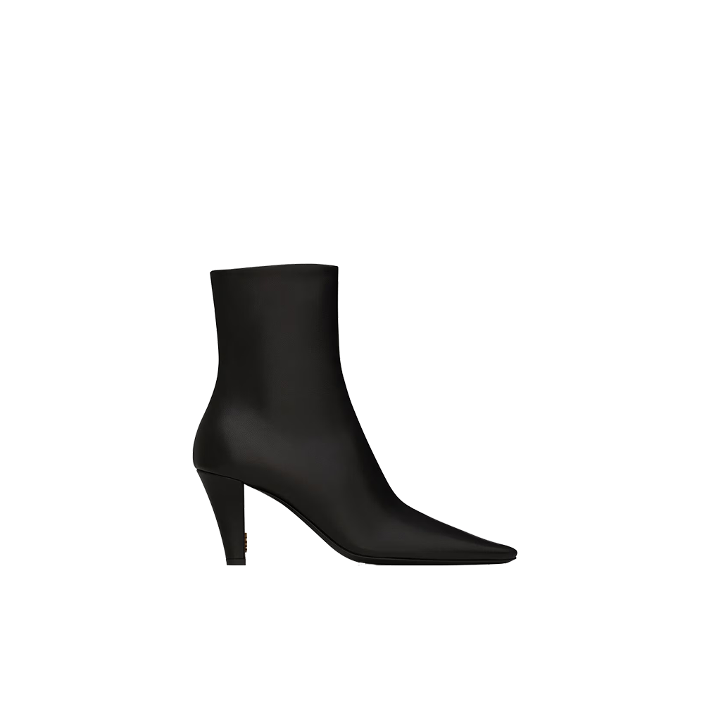 JILL booties in smooth leather