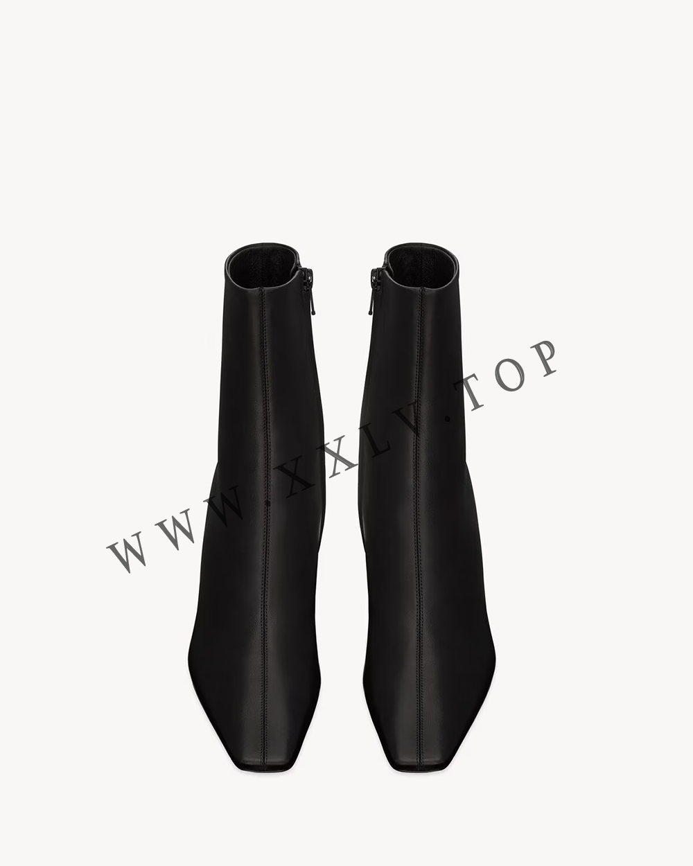 JILL booties in smooth leather - Image 4