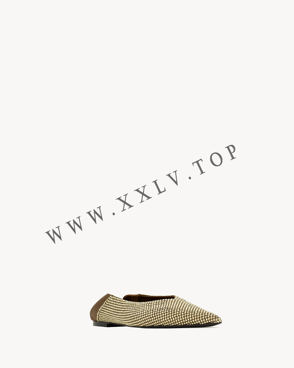 NOUR slippers in satin crepe and rhinestones - Image 4