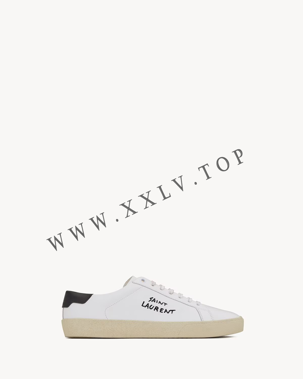 court classic sl/06 embroidered sneakers in leather - Image 4