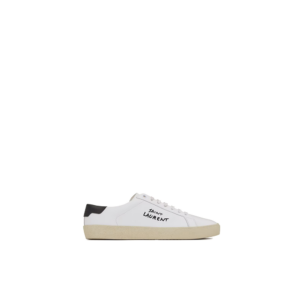 court classic sl/06 embroidered sneakers in leather