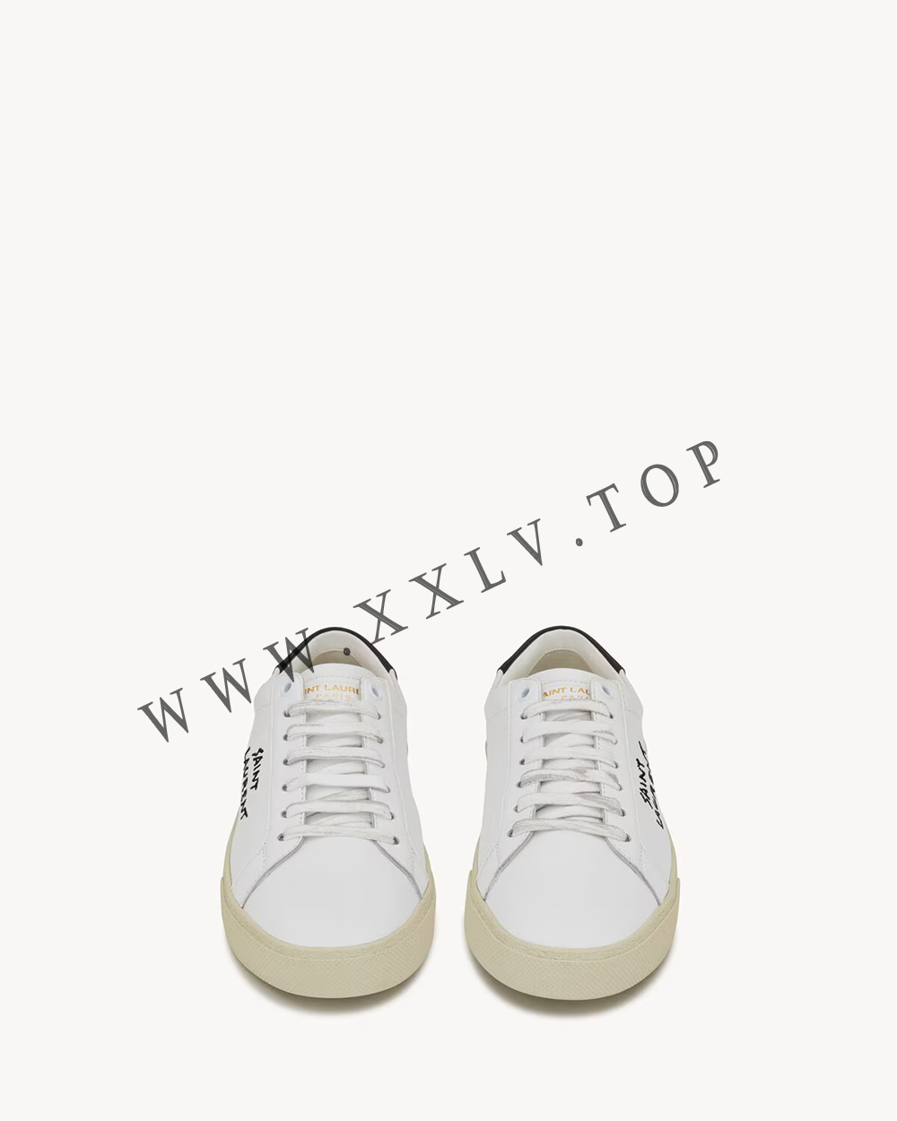 court classic sl/06 embroidered sneakers in leather - Image 3