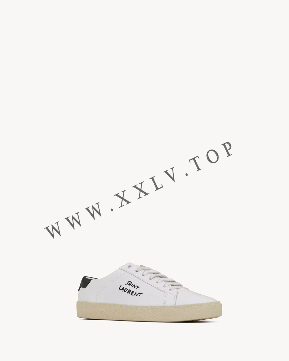 court classic sl/06 embroidered sneakers in leather - Image 5