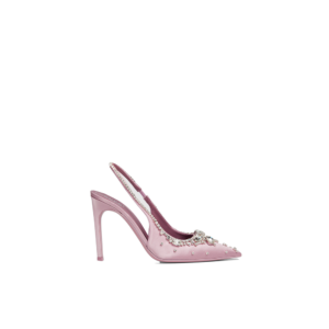 Women's pump with crystals