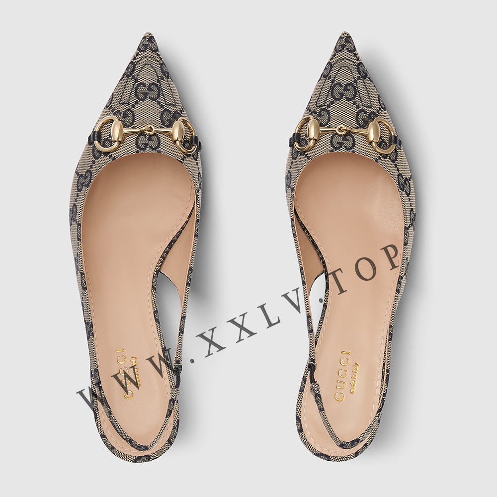 Women's Horsebit slingback pump - Image 4