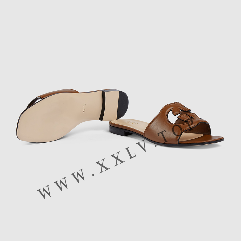 Women's slide sandal with Interlocking G - Image 5
