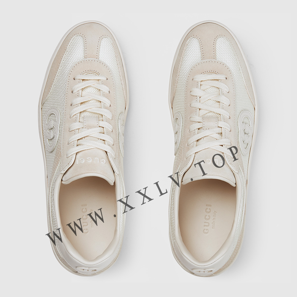 Women's sneaker with Interlocking G - Image 3