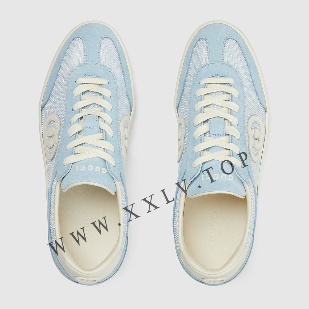Women's sneaker with Interlocking G - Image 4