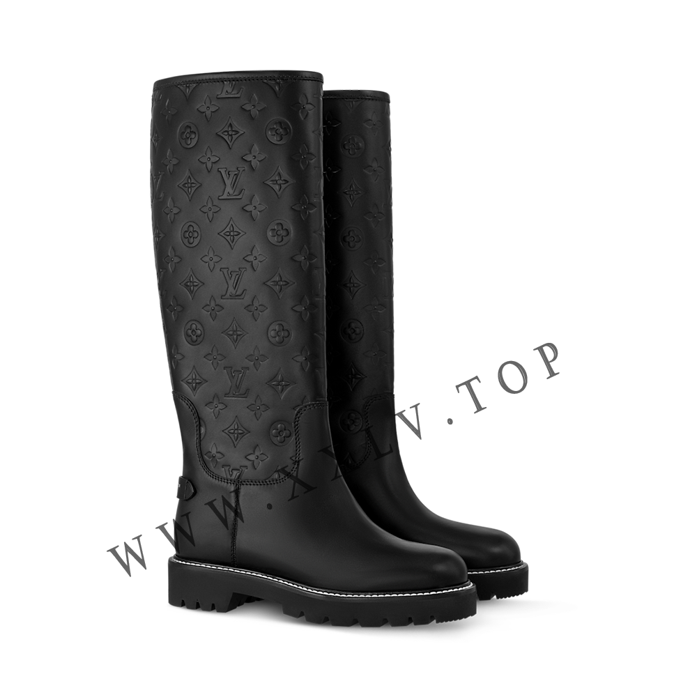 1ADD2Q Territory Flat High Boot - Image 3