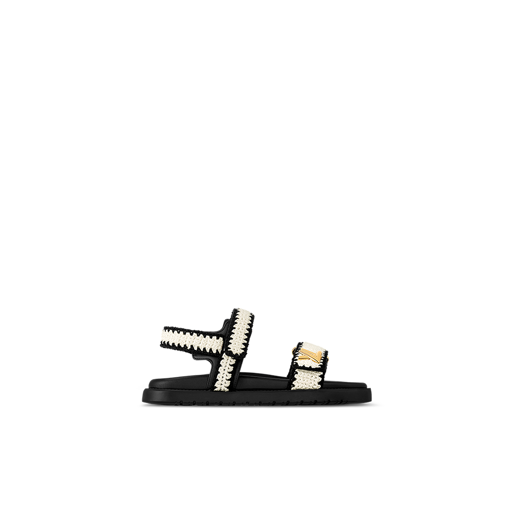 1ACZJ2 LV Sunset Flat Comfort Sandal