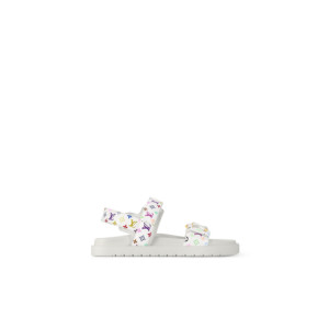 1AGXEQ NEW - DIGITAL EXCLUSIVE LV x TM LV Sunset Flat Comfort Sandal