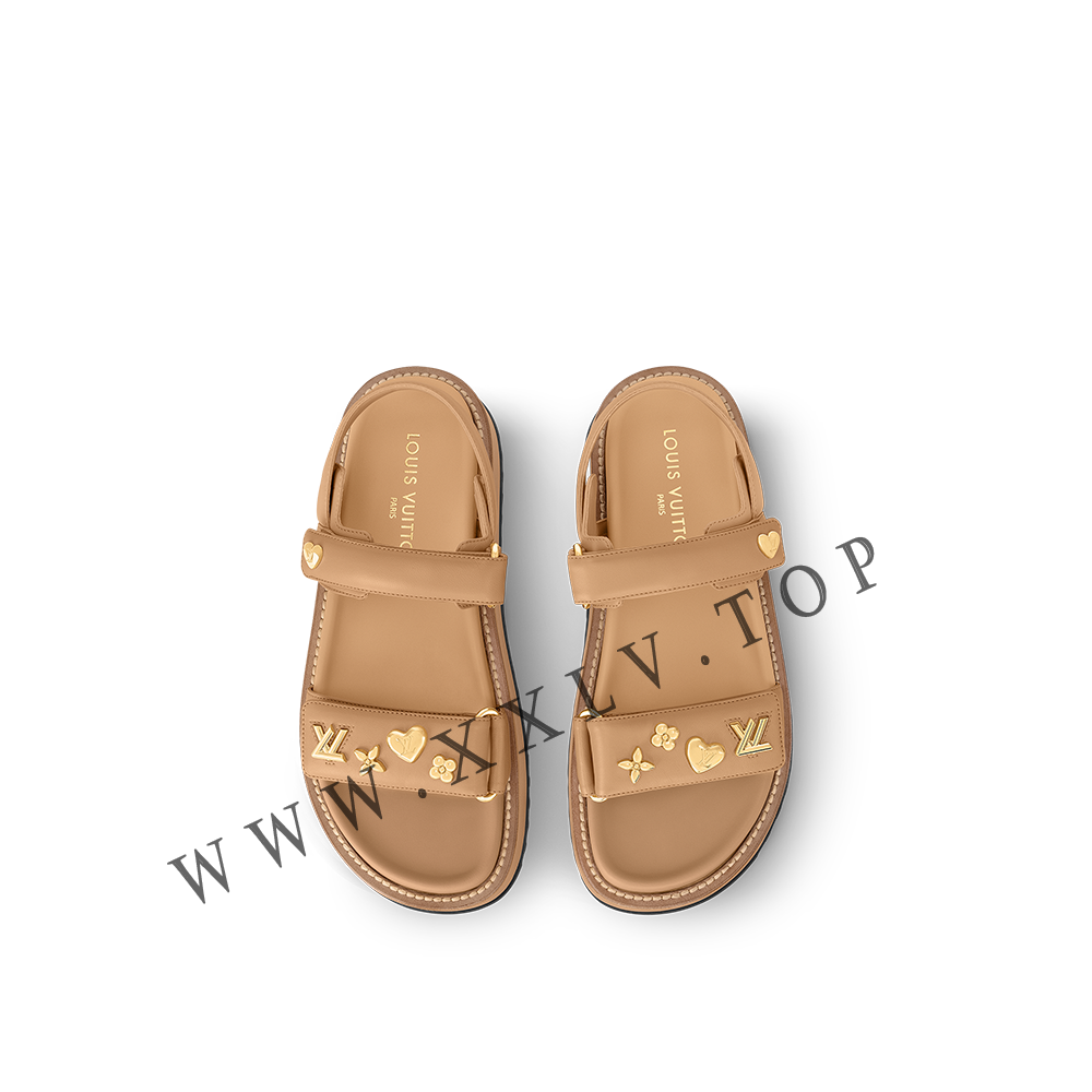 1AD1GO LV Sunset Platform Comfort Sandal - Image 3