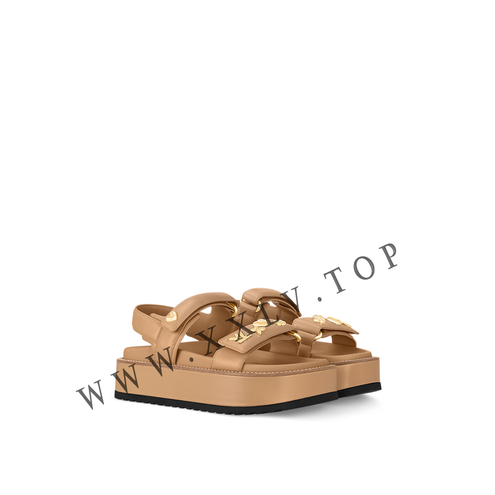 1AD1GO LV Sunset Platform Comfort Sandal - Image 2