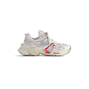Women's Runner 2.0 Sneaker in White/beige/red