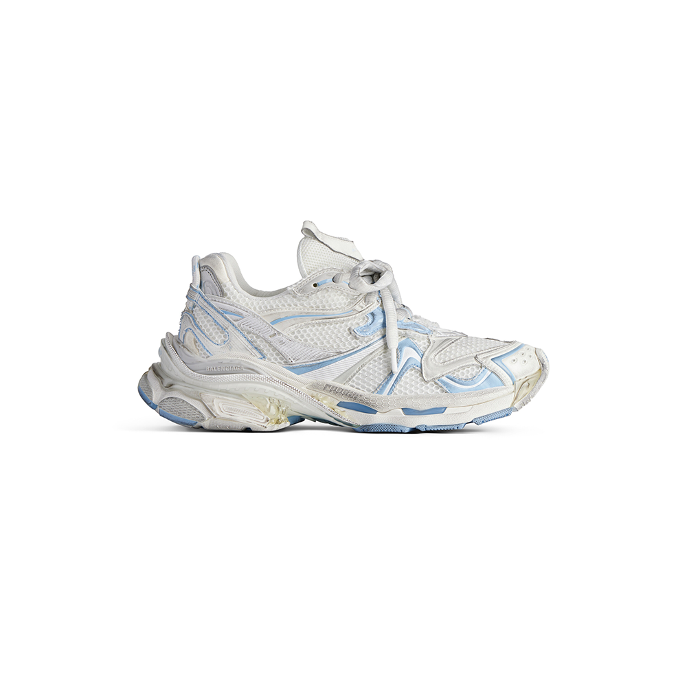 Women's Runner 2.0 Sneaker in White/light Blue/grey