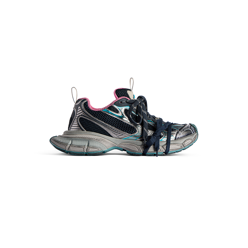 Women's 3xl Sneaker in Grey/blue/pink