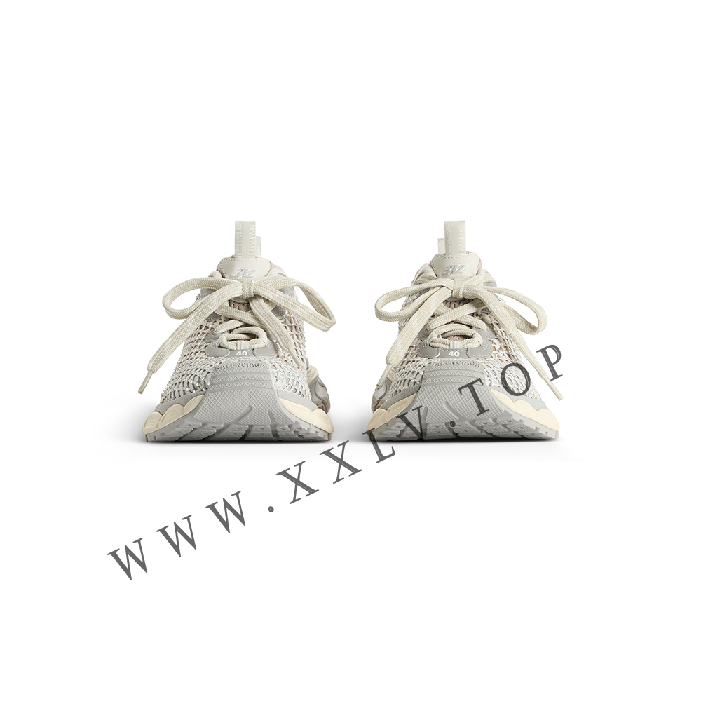 Women's 3xl Fishnet Sneaker in Eggshell - Image 5