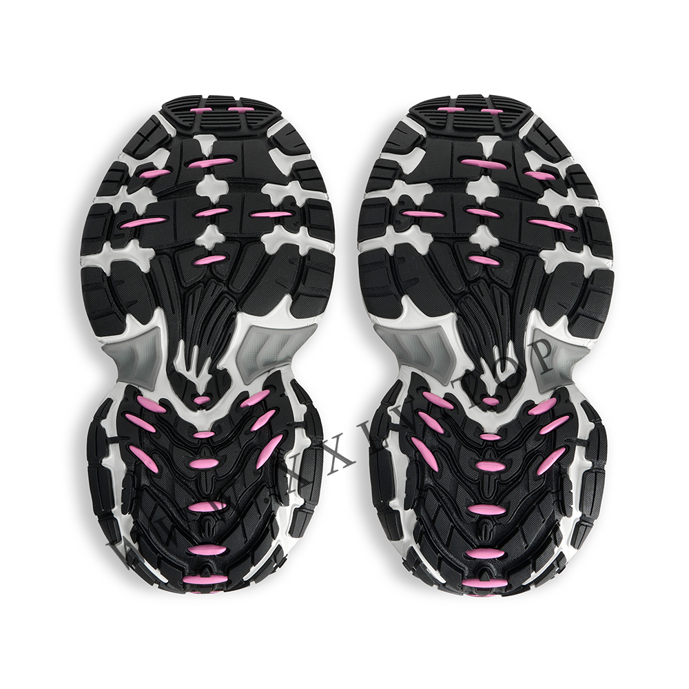 Women's 6xl Sneaker in White/light Pink/grey/black - Image 3