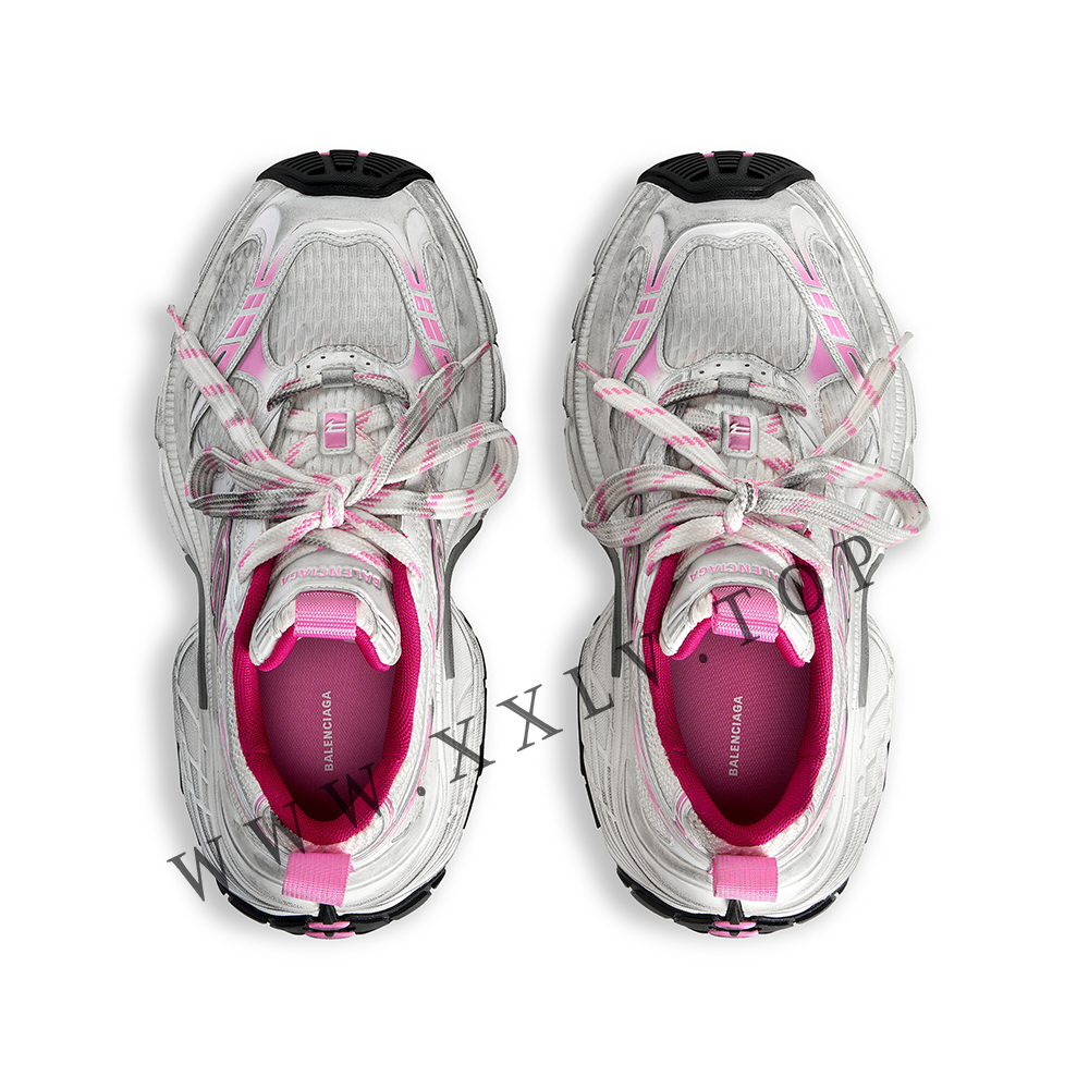 Women's 6xl Sneaker in White/light Pink/grey/black - Image 2