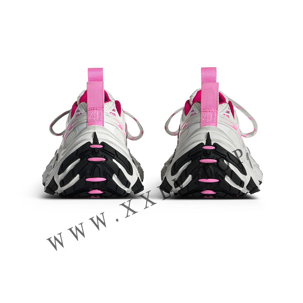 Women's 6xl Sneaker in White/light Pink/grey/black - Image 4