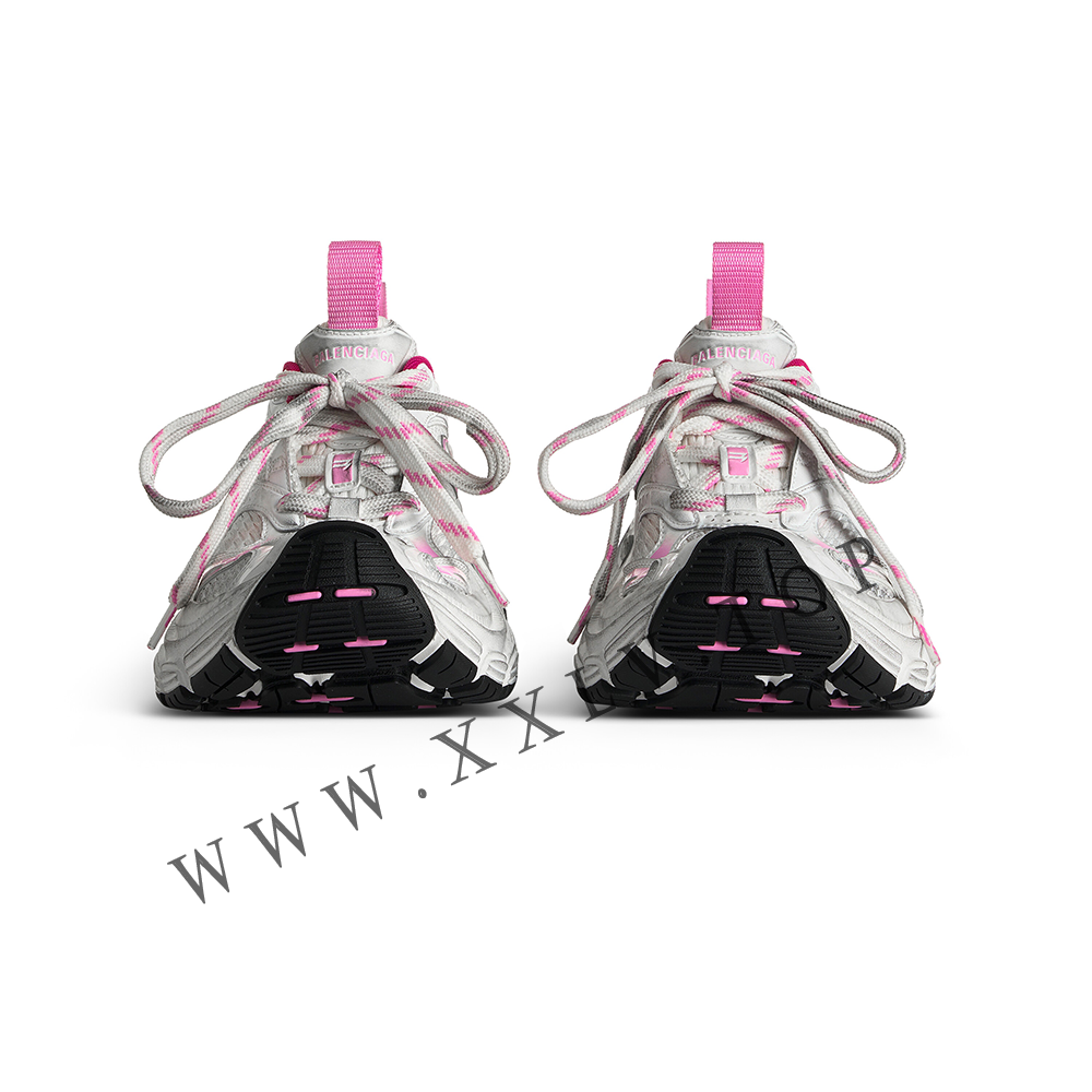 Women's 6xl Sneaker in White/light Pink/grey/black - Image 5