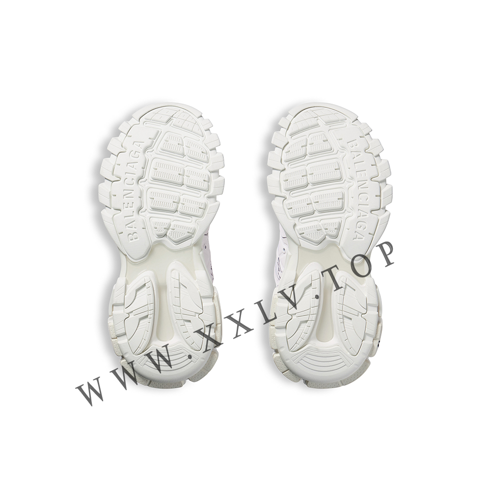 Women's Track Autographe Sneaker in White/black/blue/red - Image 3
