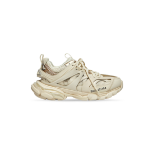 Women's Track Sneaker in Beige