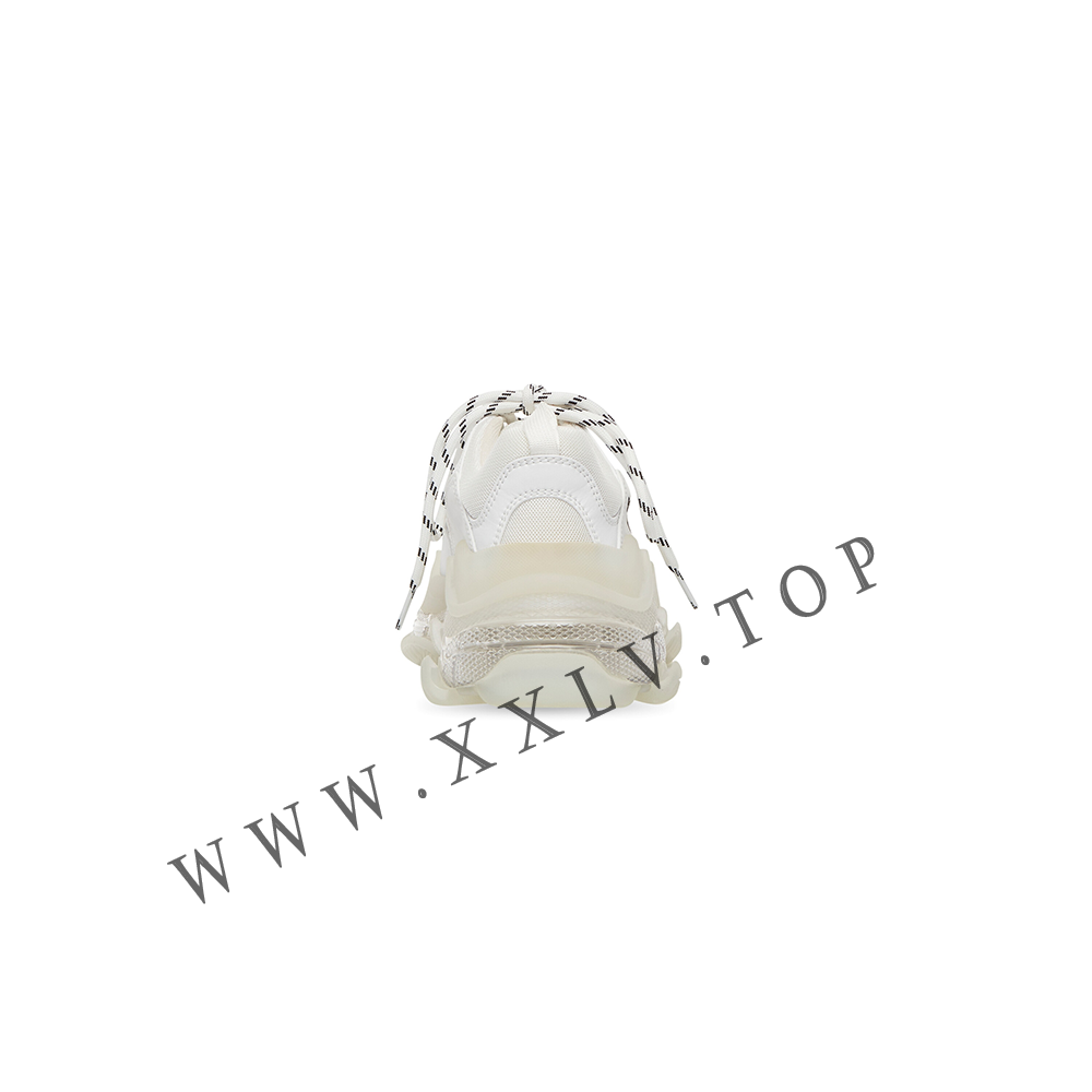 Women's Triple S Clear Sole Sneaker in White - Image 2