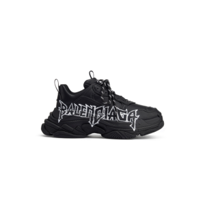 Women's Triple S Sneaker Diy Metal in Black/white