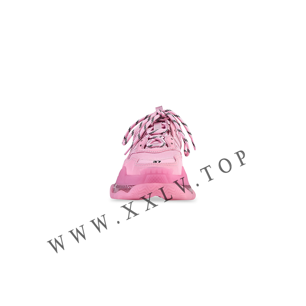 Women's Triple S Clear Sole Sneaker in Pink - Image 5