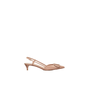 VLogo Signature Patent Leather Slingback Pump 40mm / 1.6 in.