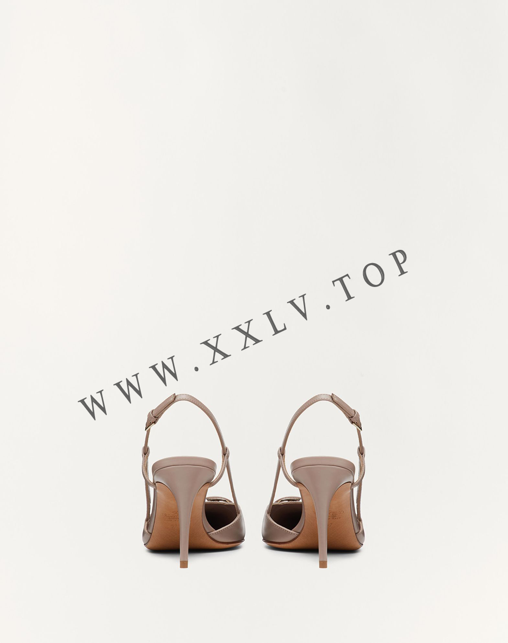 VLOGO SIGNATURE CALFSKIN SLINGBACK PUMP 80 MM / 3.15 IN. - Image 2