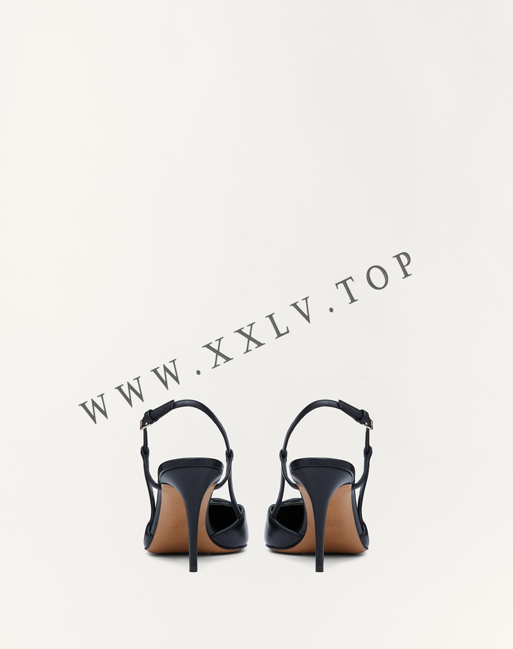 VLOGO SIGNATURE CALFSKIN SLINGBACK PUMP 80 MM / 3.15 IN. - Image 2