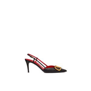 VLogo Signature Calfskin Slingback Pump 80mm / 3.15 in.