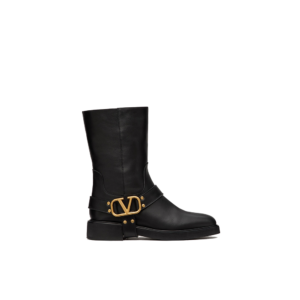 VLOGO SIGNATURE CALFSKIN ANKLE BOOT 30MM