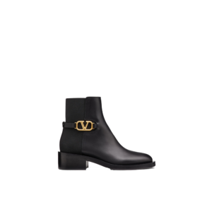 VLOGO SIGNATURE CALFSKIN ANKLE BOOT 30MM