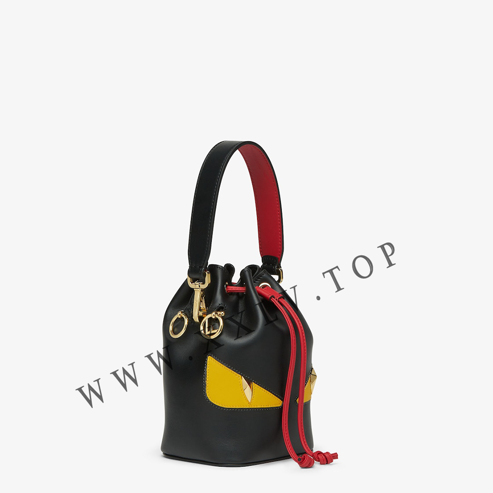 Mon Tresor Lunar New Year black leather mini-bag - Image 4