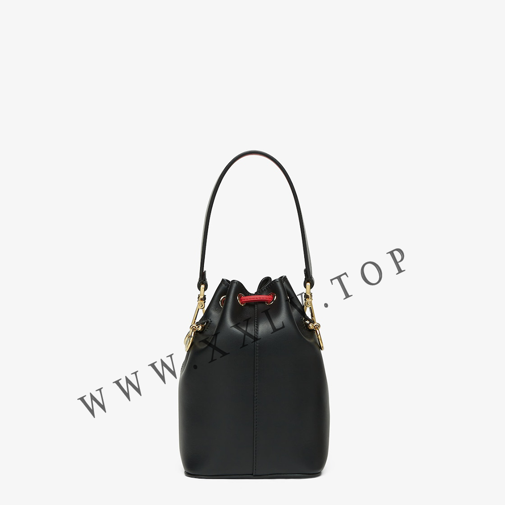 Mon Tresor Lunar New Year black leather mini-bag - Image 5