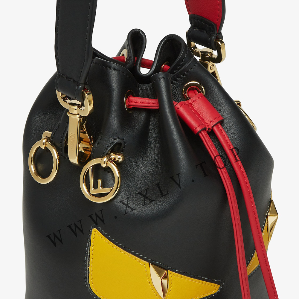 Mon Tresor Lunar New Year black leather mini-bag - Image 2