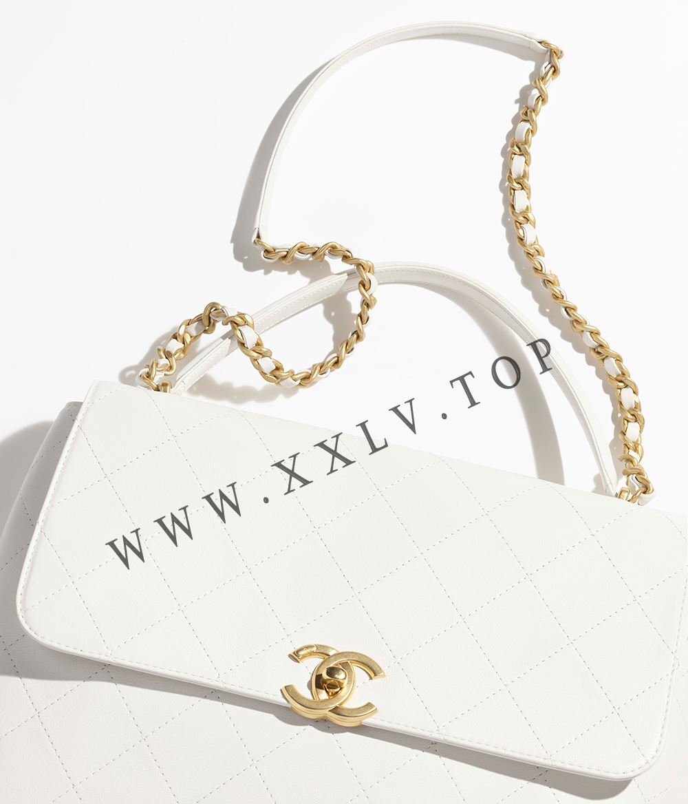 Maxi Flap Bag with Top Handle - Image 5