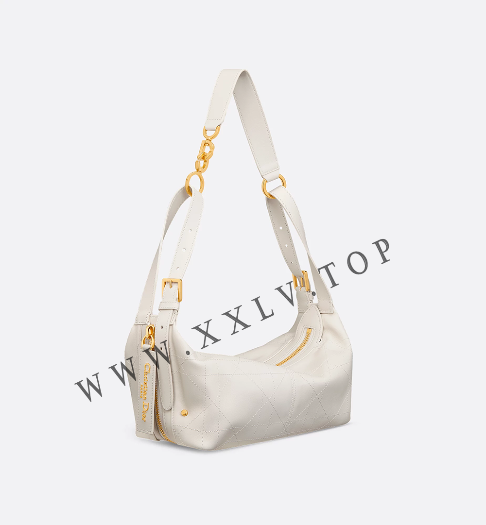 Small D-Journey Bag in Vintage Smooth Calfskin - Image 4